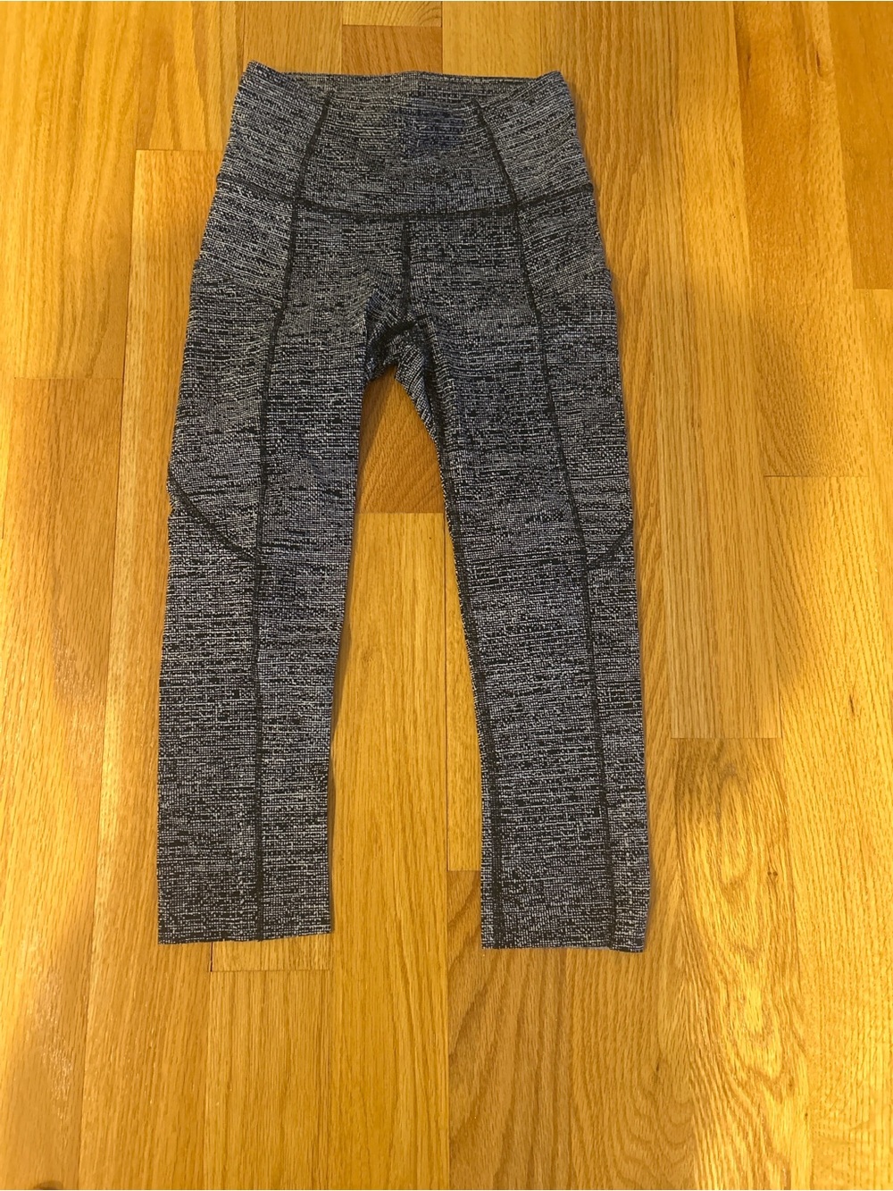 lululemon athletica Kids Heather Charcoal Gray Leggings